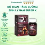 Viên Uống Super X Hỗ Trợ Sinh Lý Nam (Chai 30 viên)