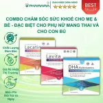 COMBO Chăm Sóc Sức Khoẻ cho Mẹ & Bé - Đặc biệt cho Phụ Nữ Mang Thai và Cho Con Bú