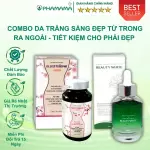 COMBO Da Trắng Sáng Đẹp Từ Trong Ra Ngoài - Tiết Kiệm Cho Mọi Phái Đẹp