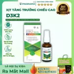 COMBO Hỗ Trợ Tăng Cường Chiều Cao Tối Ưu Cho Trẻ Từ 4 Tuổi Xịt D3K2 Spray Và Viên Uống Develant