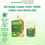 COMBO Hỗ Trợ Tăng Cường Chiều Cao Tối Ưu Cho Trẻ Từ 4 Tuổi Xịt D3K2 Spray Và Viên Uống Develant