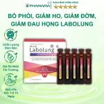 Ống Labolung Hỗ Trợ Chức Năng Phổi, Giảm Ho, Giảm Đờm (Hộp 20 ống)