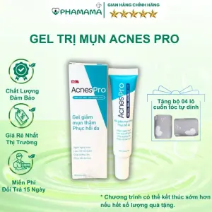 Tuýp Gel Acnes Pro Hỗ Trợ Mụn, Giảm Thâm, Phục Hồi Và Sáng Da Sau Mụn 20g