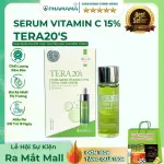 Tinh Chất Tera20’s Pure Vitamin C 15% Total Care Serum Nguyên Chất giúp làm mờ thâm nám, dưỡng sáng chăm sóc toàn diện 3ml, 15ml