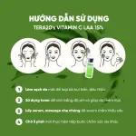 Tinh Chất Tera20’s Pure Vitamin C 15% Total Care Serum Nguyên Chất giúp làm mờ thâm nám, dưỡng sáng chăm sóc toàn diện 3ml, 15ml