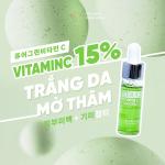 Tinh Chất Tera20’s Pure Vitamin C 15% Total Care Serum Nguyên Chất giúp làm mờ thâm nám, dưỡng sáng chăm sóc toàn diện 3ml, 15ml