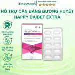 Viên Uống Happy Diabet Extra Hỗ Trợ Cân Bằng Đường Huyết (Hộp 30 viên)