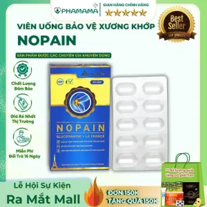 Viên Uống Nopain Bổ Sung Dưỡng Chất Cho Khớp, Giảm Đau, Giảm Nguy Cơ Thoái Hoá Khớp (Hộp 30 viên)