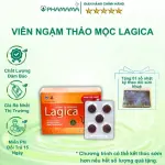 Viên Ngậm Thảo Mộc Lagica Hỗ Trợ Giảm Ho, Giảm Đau Họng Do Viêm Họng (Hộp 10 Viên)