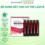 Ống Lavita Giúp Bổ Sung Sắt, Tăng Khả Năng Tạo Máu, Giảm Thiếu Máu Do Thiếu Sắt (Hộp 20 ống)