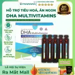 Ống DHA Multivitamins Hỗ Trợ Tiêu Hoá, Giúp Bé Ăn Ngon Miệng (Hộp 20 ống)