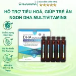 Ống DHA Multivitamins Hỗ Trợ Tiêu Hoá, Giúp Bé Ăn Ngon Miệng (Hộp 20 ống)