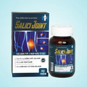 Viên Uống Bổ Khớp Salici Joint Hỗ Trợ Cải Thiện Chức Năng Và Ngăn Ngừa Thoái Hóa Khớp (Chai 30 viên)