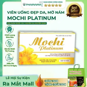 Viên Uống Mochi Platinum Hỗ Trợ Tăng Cường Nội Tiết Nữ (Hộp 30 viên)