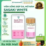 Viên Uống Chống Nắng Sasaki White Hỗ Trợ Làm Đẹp, Trắng Mịn Da, Tạo Mùi Hương Cơ Thể (Chai 60 viên)