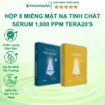 Hộp 8 Miếng Mặt Nạ Tera20's Tinh Chất Serum 1.000 PPM 28ml