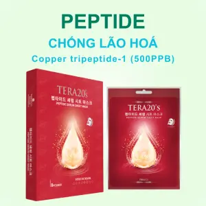 Hộp 8 Miếng Mặt Nạ Tera20's Tinh Chất Serum 1.000 PPM 28ml