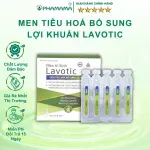 Ống Lavotic Men Tiêu Hoá Bổ Sung Lợi Khuẩn (Hộp 20 ống)