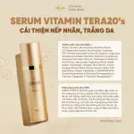 Tinh Chất Vitamin Tera20's Trắng Da, Cấp Ẩm, Cải Thiện Nếp Nhăn, Làm Dịu Da Nhạy Cảm 120ml