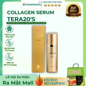 Tinh Chất Collagen Tera20's Trắng Da, Cấp Ẩm, Giảm Nếp Nhăn Và Ngăn Ngừa Lão Hoá 120ml