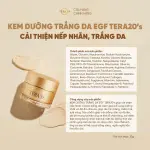 Kem Dưỡng EGF Tera20's Trắng Da, Cấp Ẩm, Giảm Nếp Nhăn Và Ngăn Ngừa Lão Hoá 30g